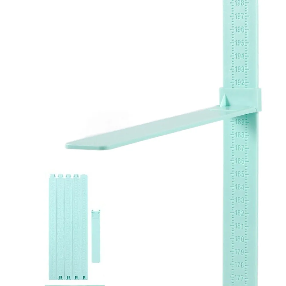 0-2M Height Ruler Wall Sticker High Precision Height Measurement Guage Meter Easy to Install Sliding Measuring