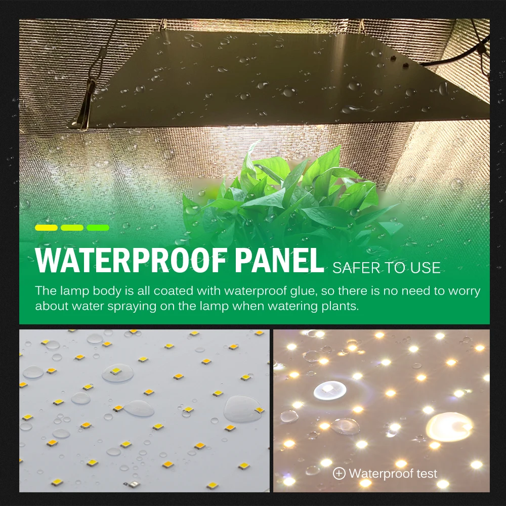 LED Full Spectrum Grow Light 100W/200W LM281B Dimmable Plant Lamp For Greenhouse Vegetable Strawberry Seedling Growth Lighting