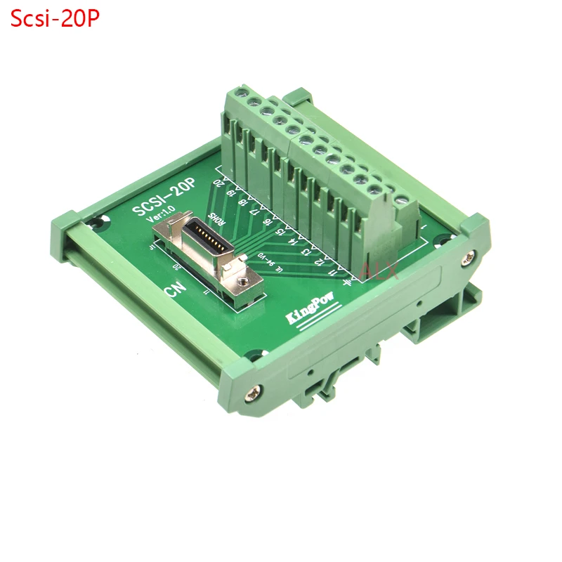 1PCS MDR Servo SCSI Connector 14/20/26/36/50 pin female plug  Block Breakout Terminal Board Adapter SCSI14 SCSI20 SCSI26 SCSI50