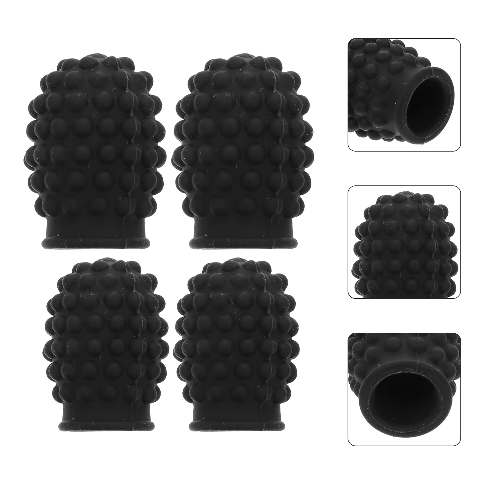 

Drumstick Protector Covers Pad Dampener Tip Dampeners Silencing