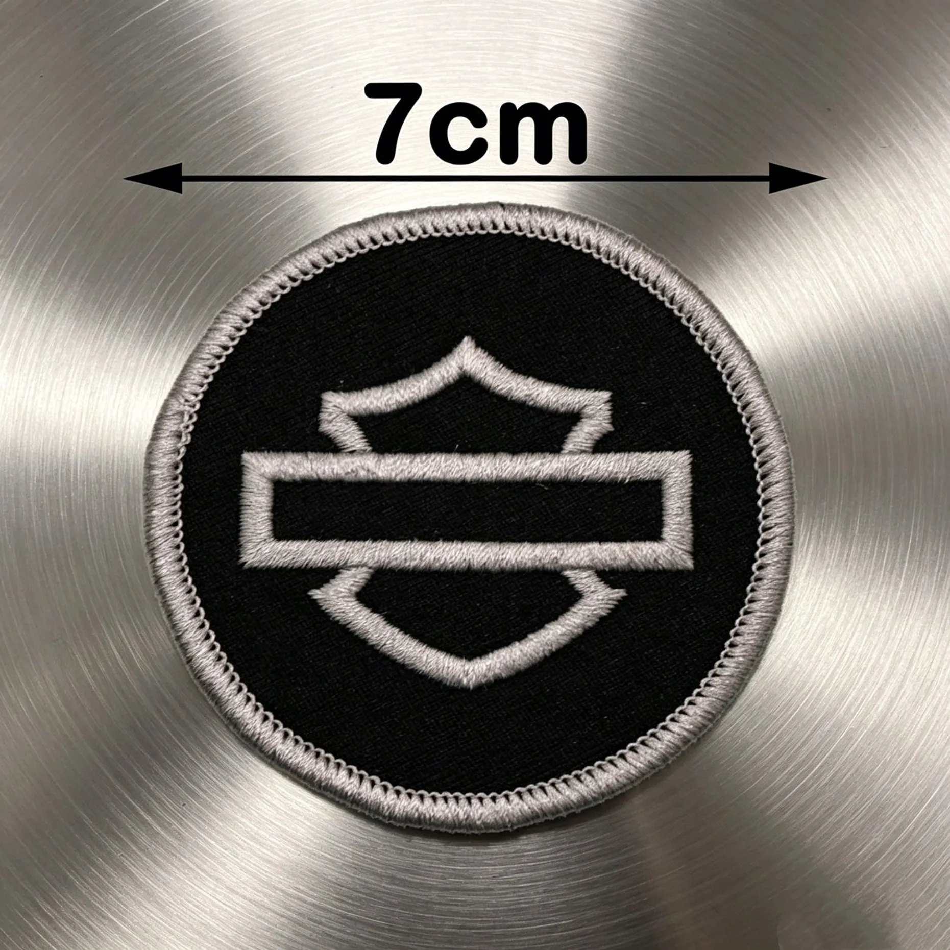 Motorcycle Logo Embroidered Cloth Stickers Clothing Embroideriy Patch Decal Ironing Sewing badge For Harley Davidson Glide Ultra view 2