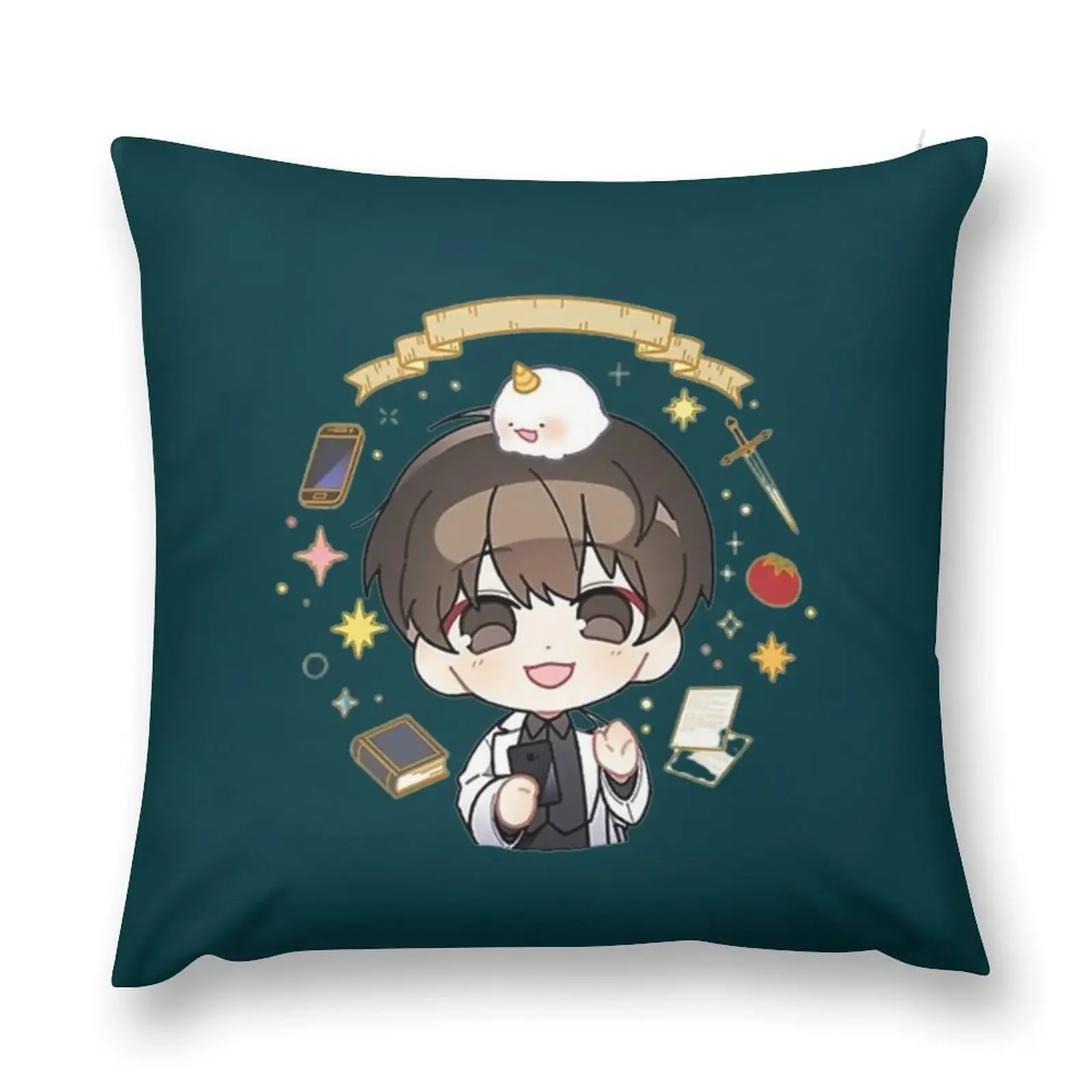 ORV Joongdok Pack - Cute Omniscient Readers Viewpoint Characters Throw Pillow Pillow Case pillow cover luxury Cushions