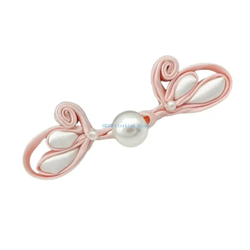 N0PE Parels Knoop Chinese Cheongsam Sluiting Knoopsluitingen voor Traditioneel Pak