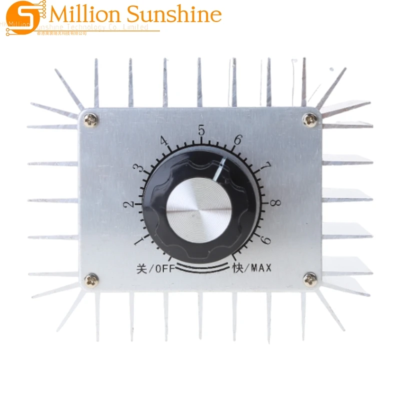 5000W Power Supply SCR Voltage Regulator Motor Speed Controller Light 220V Dimming Dimmers Thermostat Speed Regulator Governor