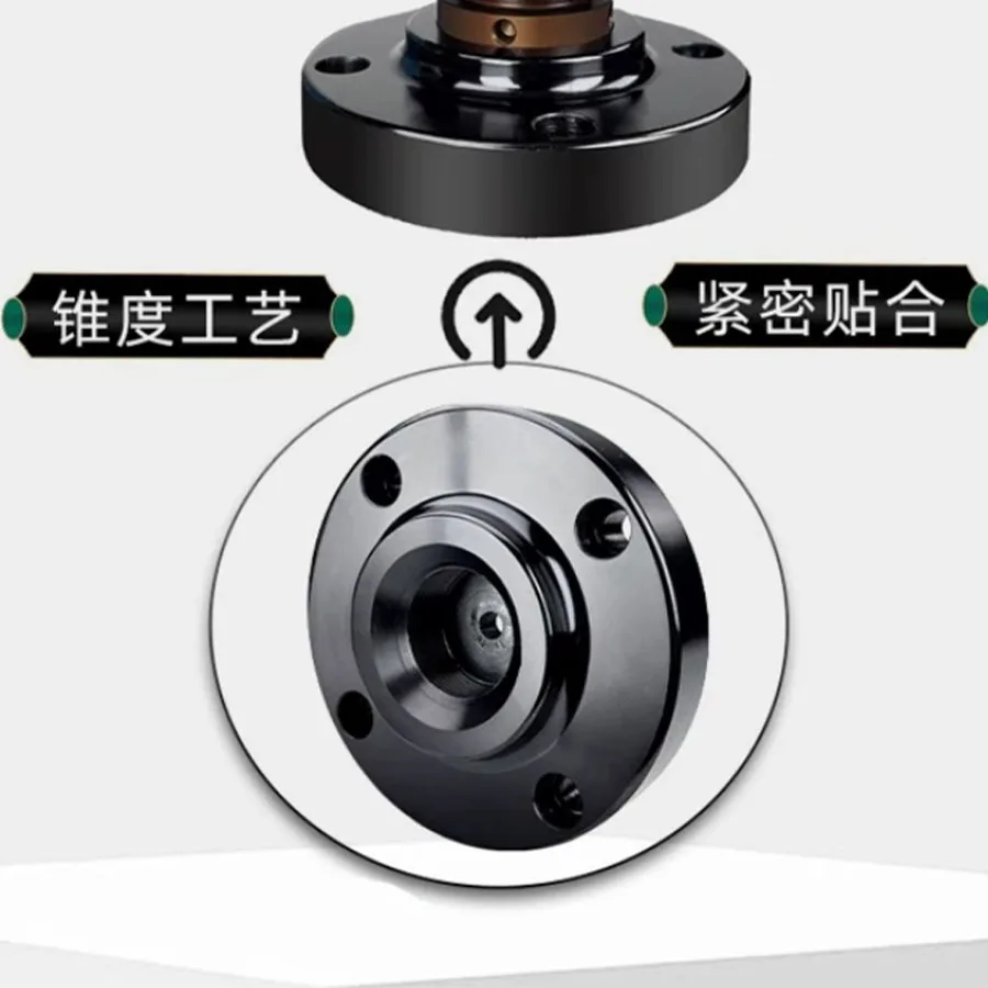 CNC machining center four axis five axis adapter flange 149mm flange plate 420 chromium rust proof turntable transition base
