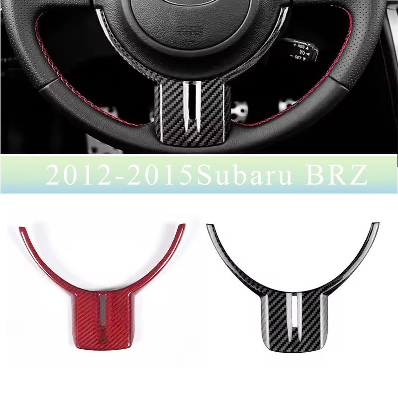 

FOR 22 Subaru BRZ/Toyota 86 2012 2013 2014 2015Car Steering Wheel Cover Sticker Interior Trim