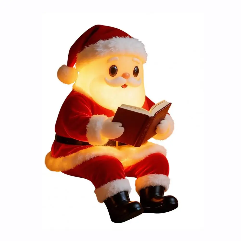 Christmas Theme Lamp Santa Claus Led Night Lamp Christmas Holiday Desk Decoration Father Christmas Home Office Bedroom Light