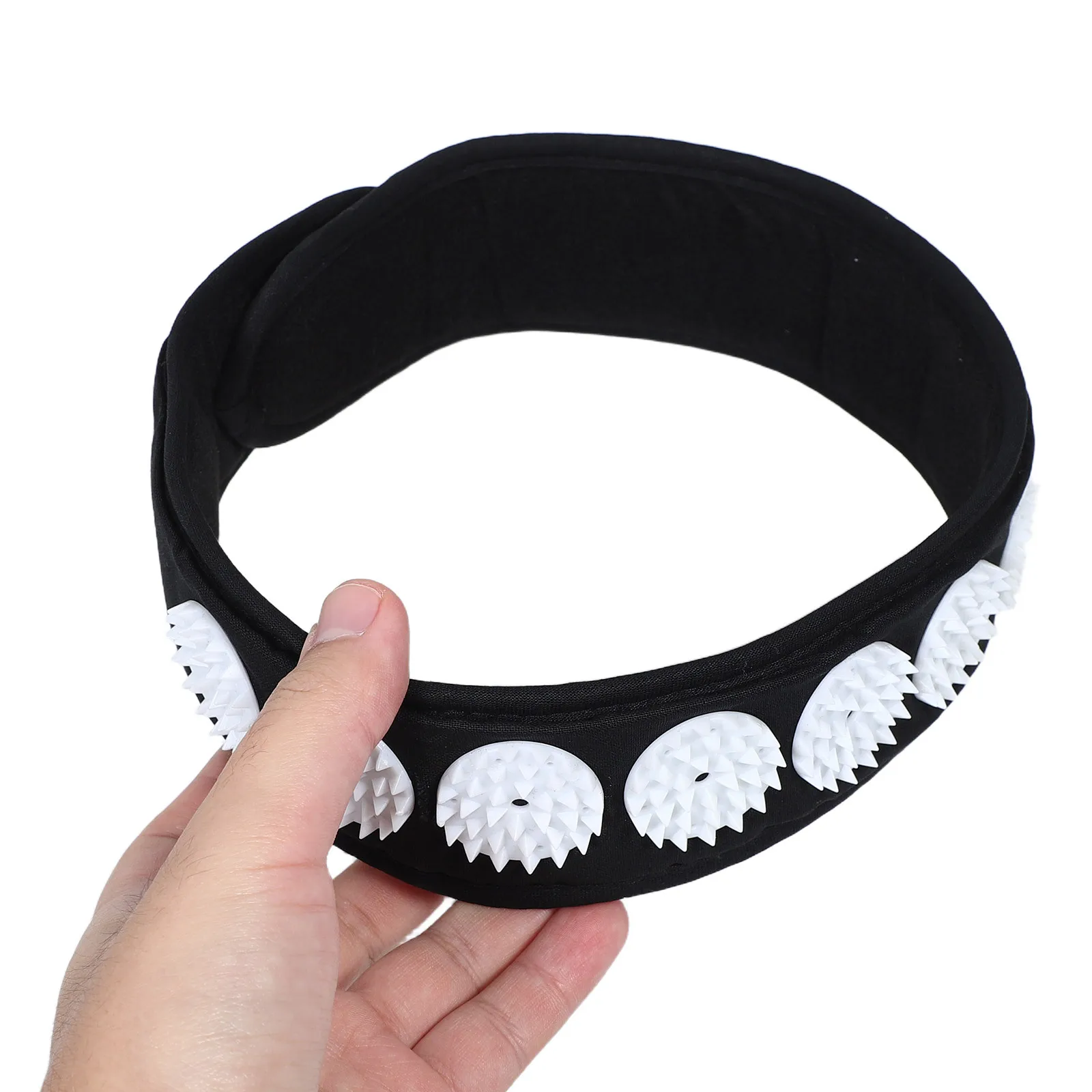 

2Pcs Adjustable Acupressure Wrap Belt Headband for Neck Head Relaxation Muscle Soothing Massage Massage Stick for Face