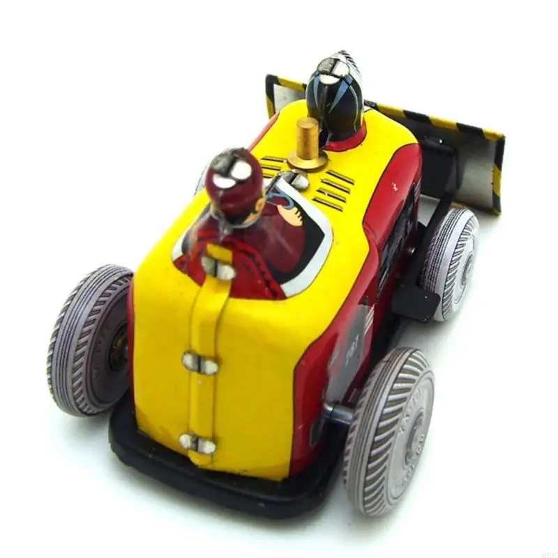Klassiek ijzeren pushdozer -model Figurine speelgoed voor het display woningdecoratie -bureau Display speelgoed