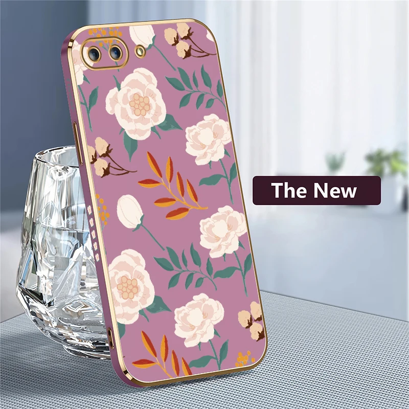 حافظة هاتف مطلية واقية لهاتف انفينيكس هوت 40 برو 40i 20 20S 20i 30i 30 4G 5G غطاء مطبوع عليه أوراق زهور السيليكون الناعمة #4