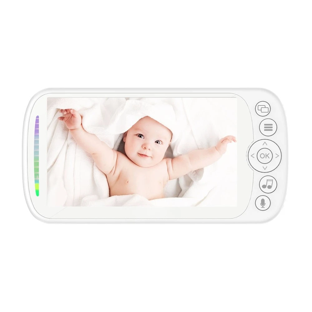 5 inch HD high definition baby monitor baby monitor baby caregiver monitoring