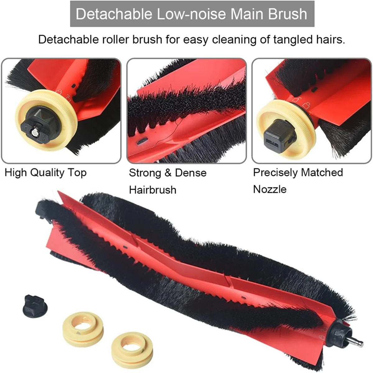 Zestaw akcesoriów A20M do odkurzacza S5 MAX S6 S60 S65 S6 MAXV S6 Pure E4 Główna szczotka boczna Filtr Hepa