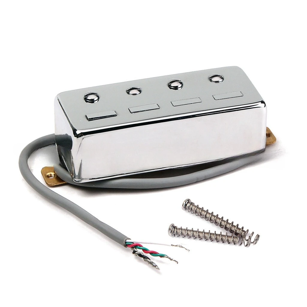 Top Selling Copper Casing Guitar 4 String Bass Pickup 4-core Wire  Accessory Chrome For Electric Guitar Bass