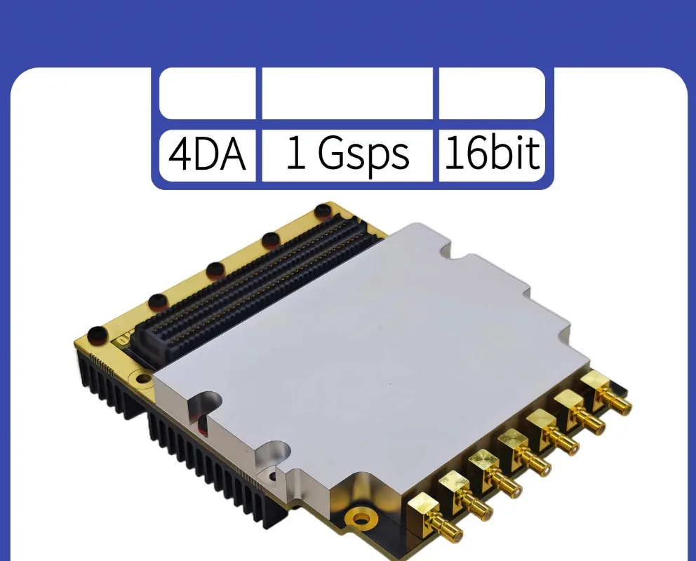 For arbitrary waveform transmission, high speed DA, 1G, AD9122, DAC acquisition card, high speed acquisition, FMC daughter card