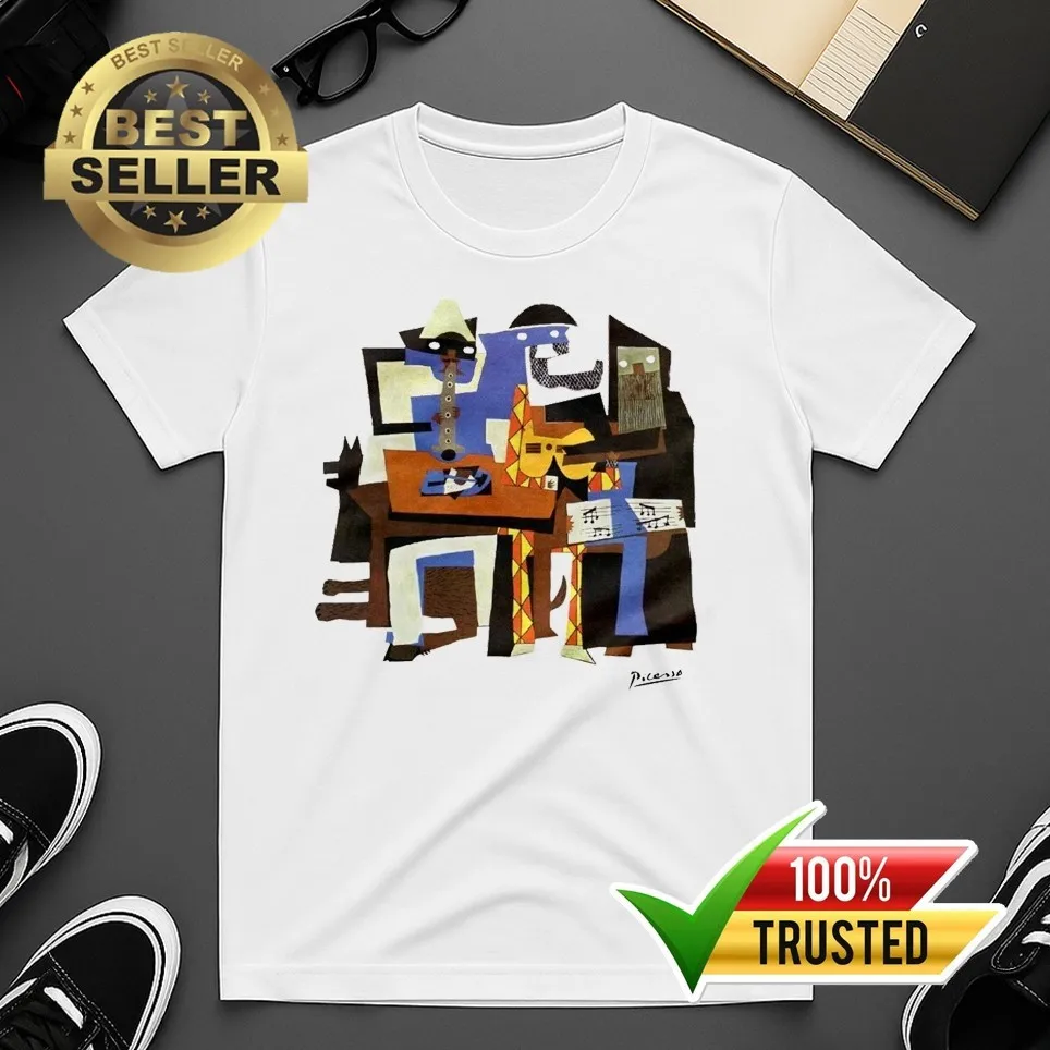 

Picasso Three Musicians Artwork T-Shirt DD26654