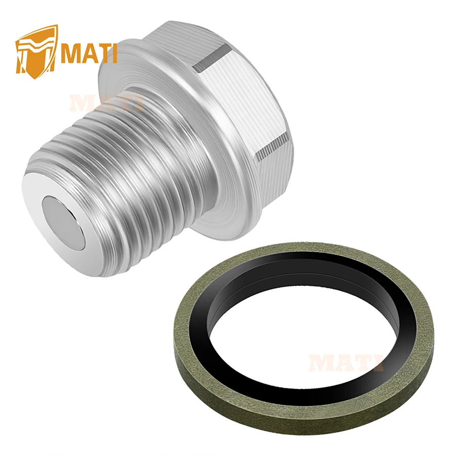 

Oil Drain Plug & Gasket For Suzuki Propeller Shaft/Final Drive Gear GSX1100G GS450GA GS650G GS850G TF230 VX800 09168-14004
