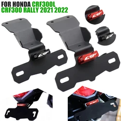 Motorcycle Accessories LED Rear License Plate Holder Tail Tidy Fender Eliminator For HONDA CRF 300L 2021-2023/ CRF 300L RALLY