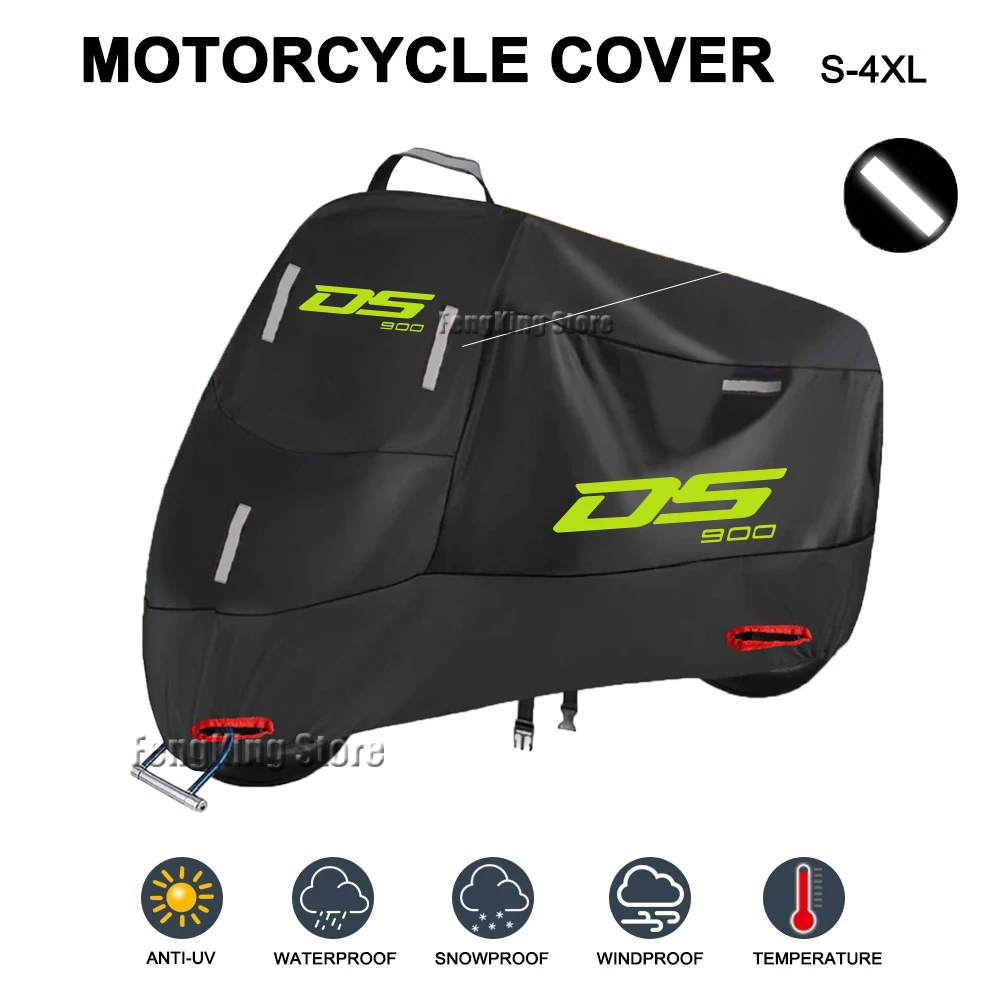 

Motorcycle Cover Waterproof Outdoor All Season Dustproof UV Protective Moto Rain Cover for Voge DSX 900 DS900X 900 DSX 2024