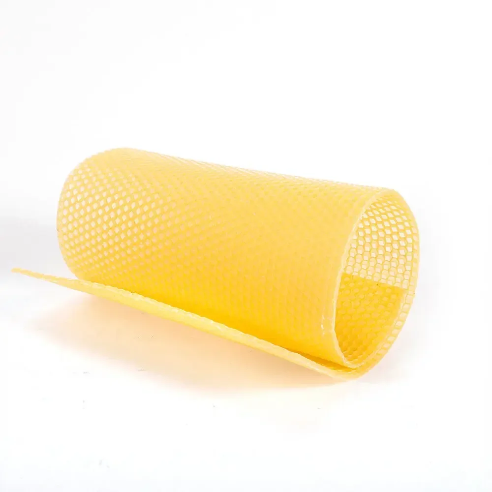 30 molduras de cera de apicultura – base de favo de mel de 7,7 * 16,3" para kit de ferramentas de colmeia