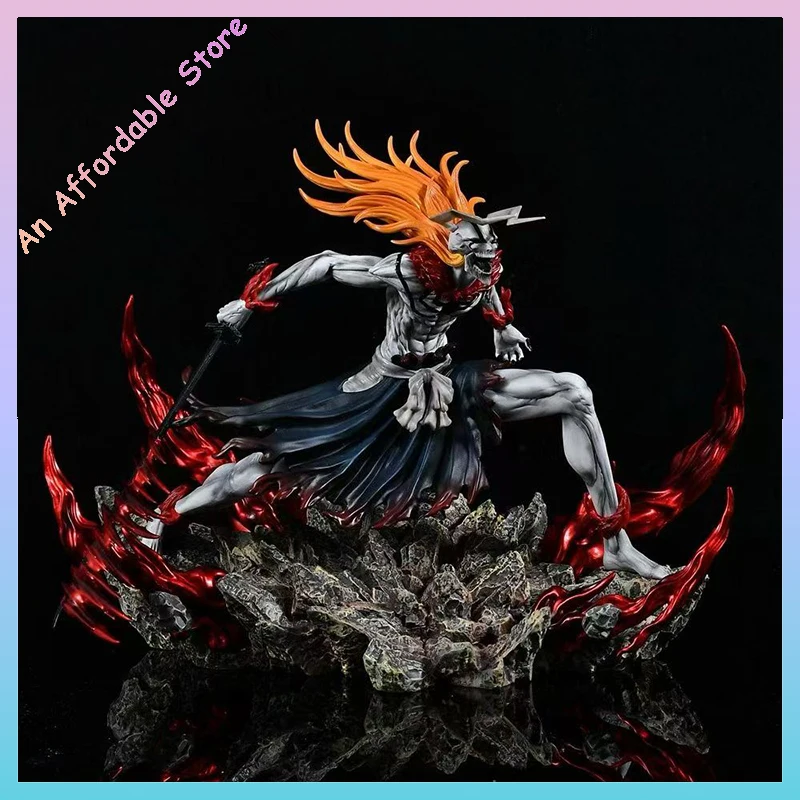 

In Stock Bleach Ichigo Kurosaki Action Figure 2.0Gk Anime Figures High Quality Version Desktop Ornament Statue Birthday Gift