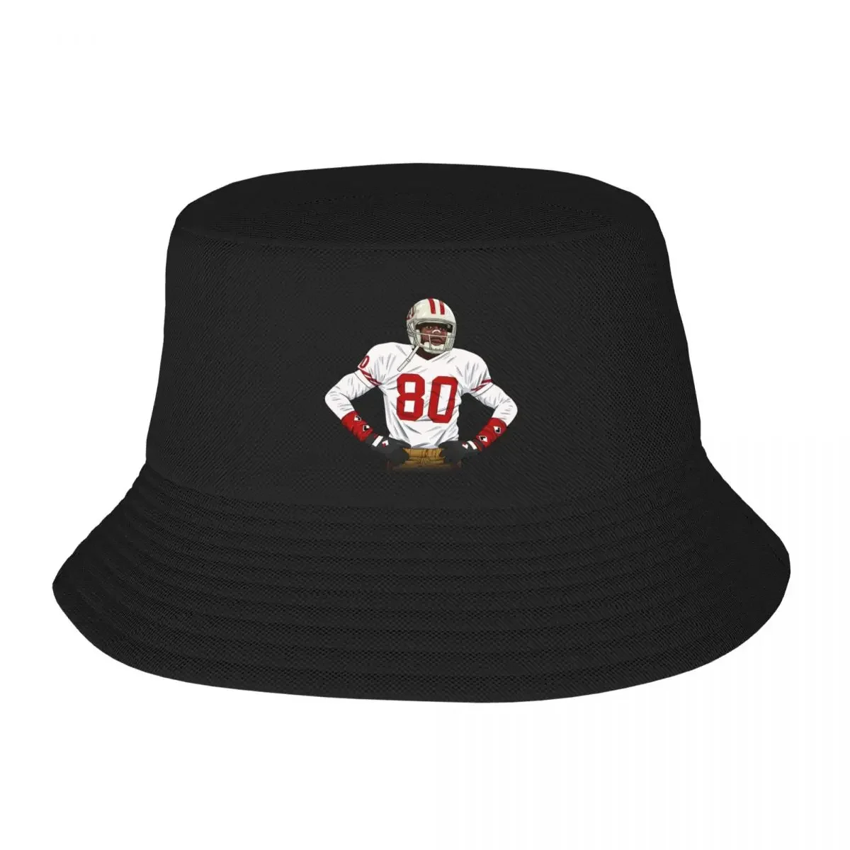 Jerry Rice Bucket Hat Bobble Hat Snap Back Hat For Women 2024 Men's