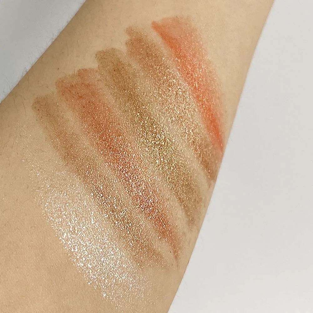 防水グリッターアイシャドウペン ダブルヘッドアンチオイルアイシャドウスティック ナチュラルスマッジプルーフアイシャドウハイライトスティック