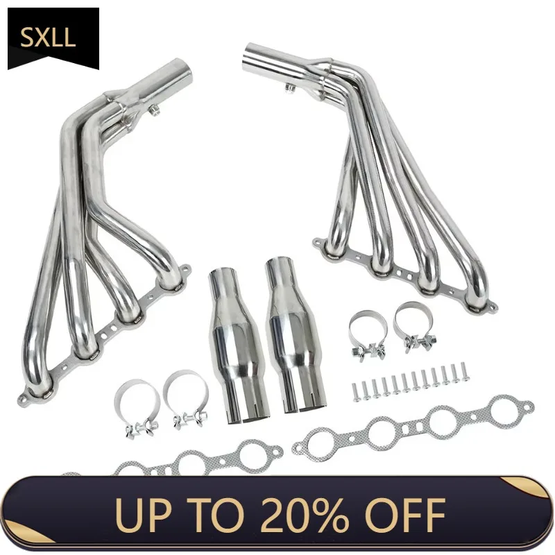 

SXLL 2010-2015 SS LS3 6.2l V8 Exhaust Manifold Header and Washer Kit for Long Tube Header Exhaust Manifold US Stock