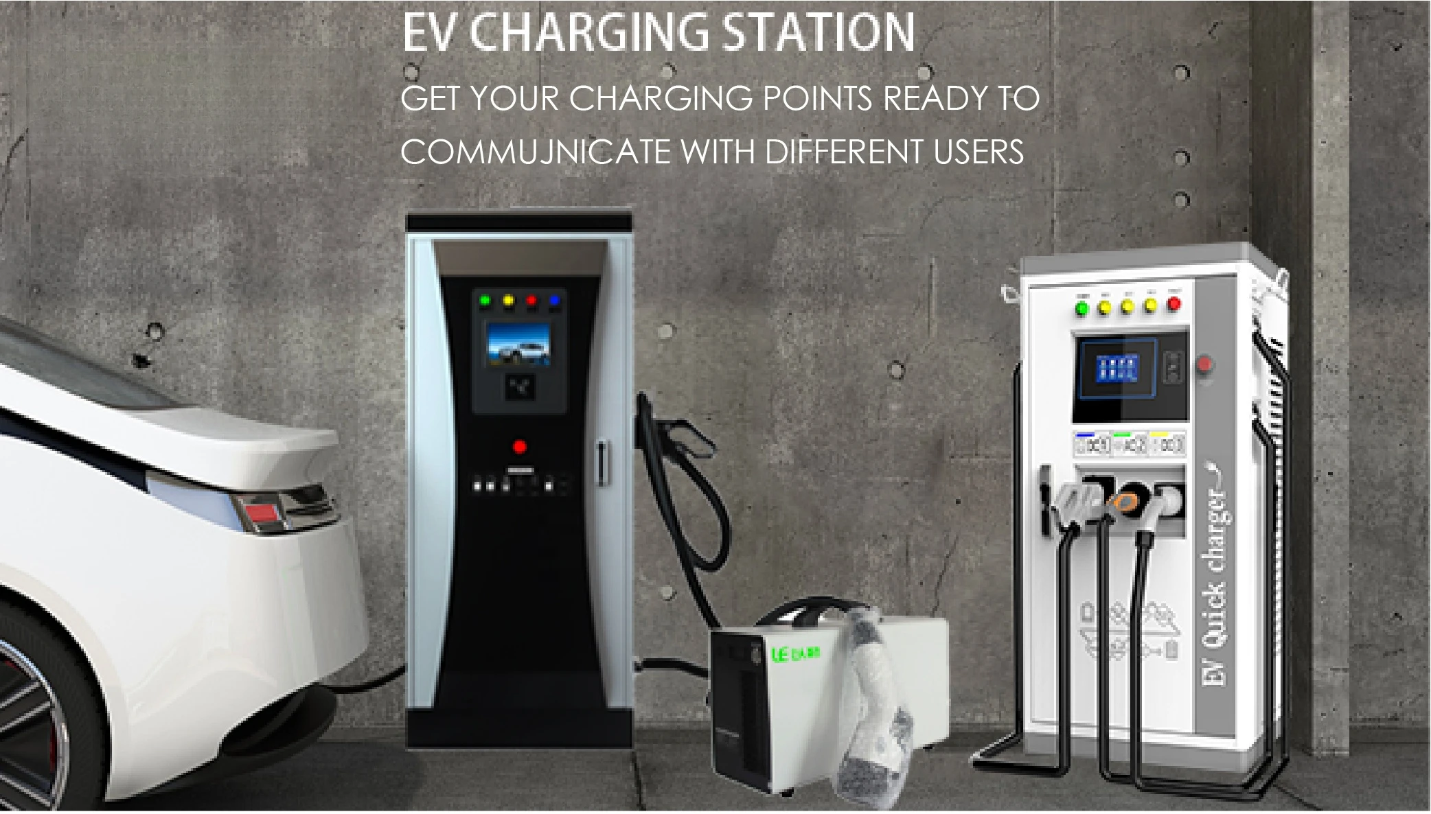 120kw DC Charging Pile Swiping Card European Standard Css Single Charging Port Wire 5m Standing EV Charger