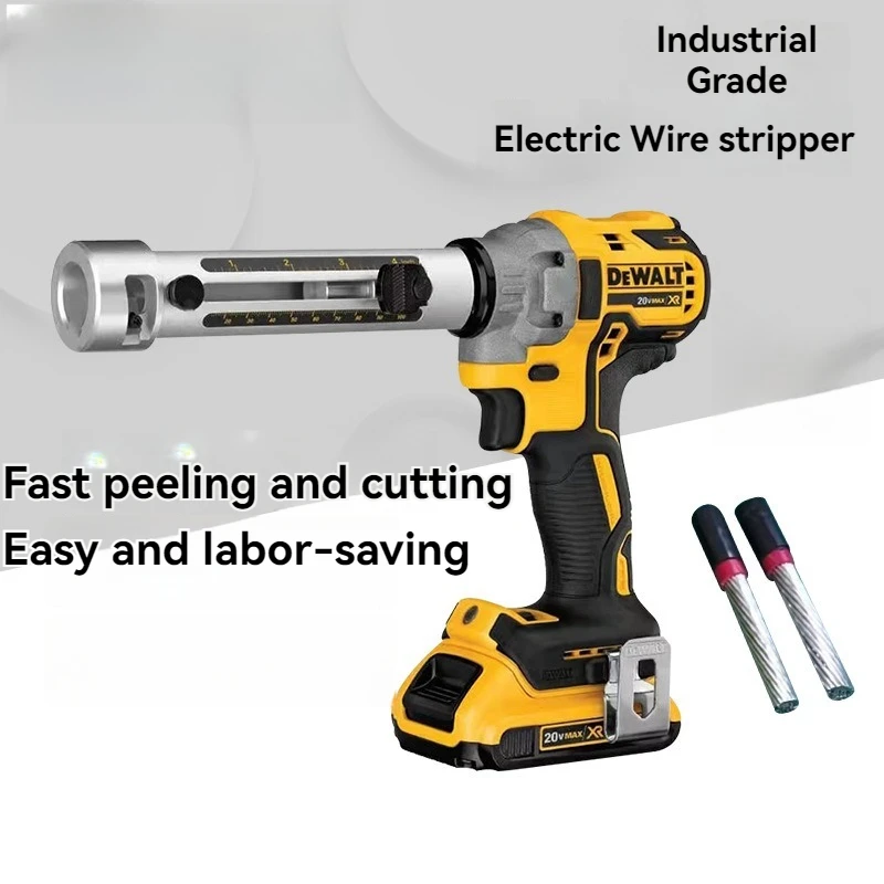 Rechargeable Wire Stripping And Cutting Tool Portable Wire Stripping Machine Lithium Battery ECS-28 Fast Single Strand Wire Stri