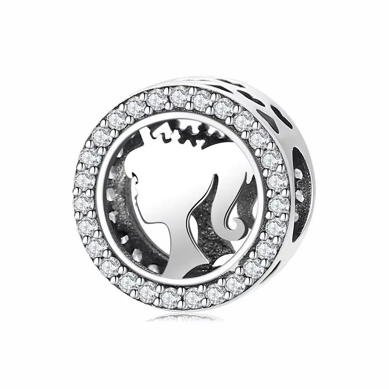 

925 Sterling Silver Birthday Cake Charms Alarm Clock Angel Animal Beads Accessories Fit Original Pendant Bracelet Jewelry Making
