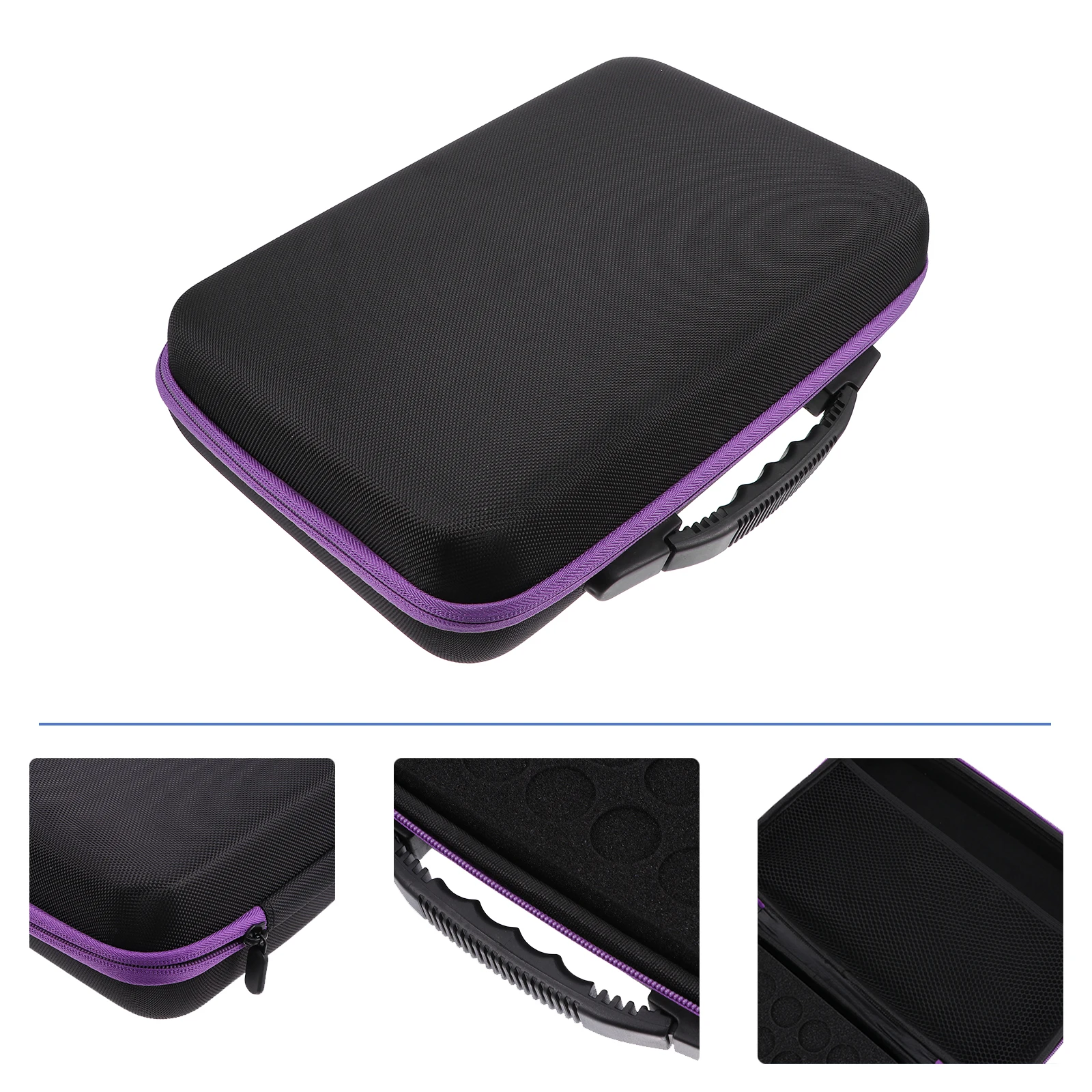 

EVA Portable Oil Storage Bag Essential Oil Storage Bag Lightweight Travel Outdoor Oils Holder Pouch Dust Liquids Free Gift