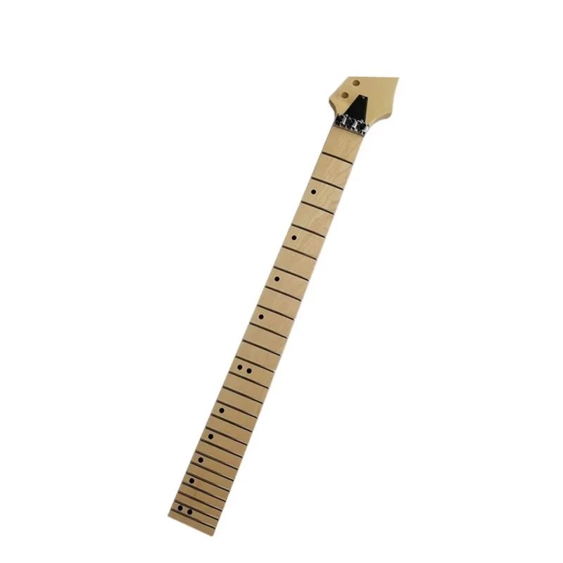 

Disado 24 Frets Wood Color Maple Electric Guitar Neck Maple Fingerboard Inlay Dots Glossy Paint Guitar Accessories Parts