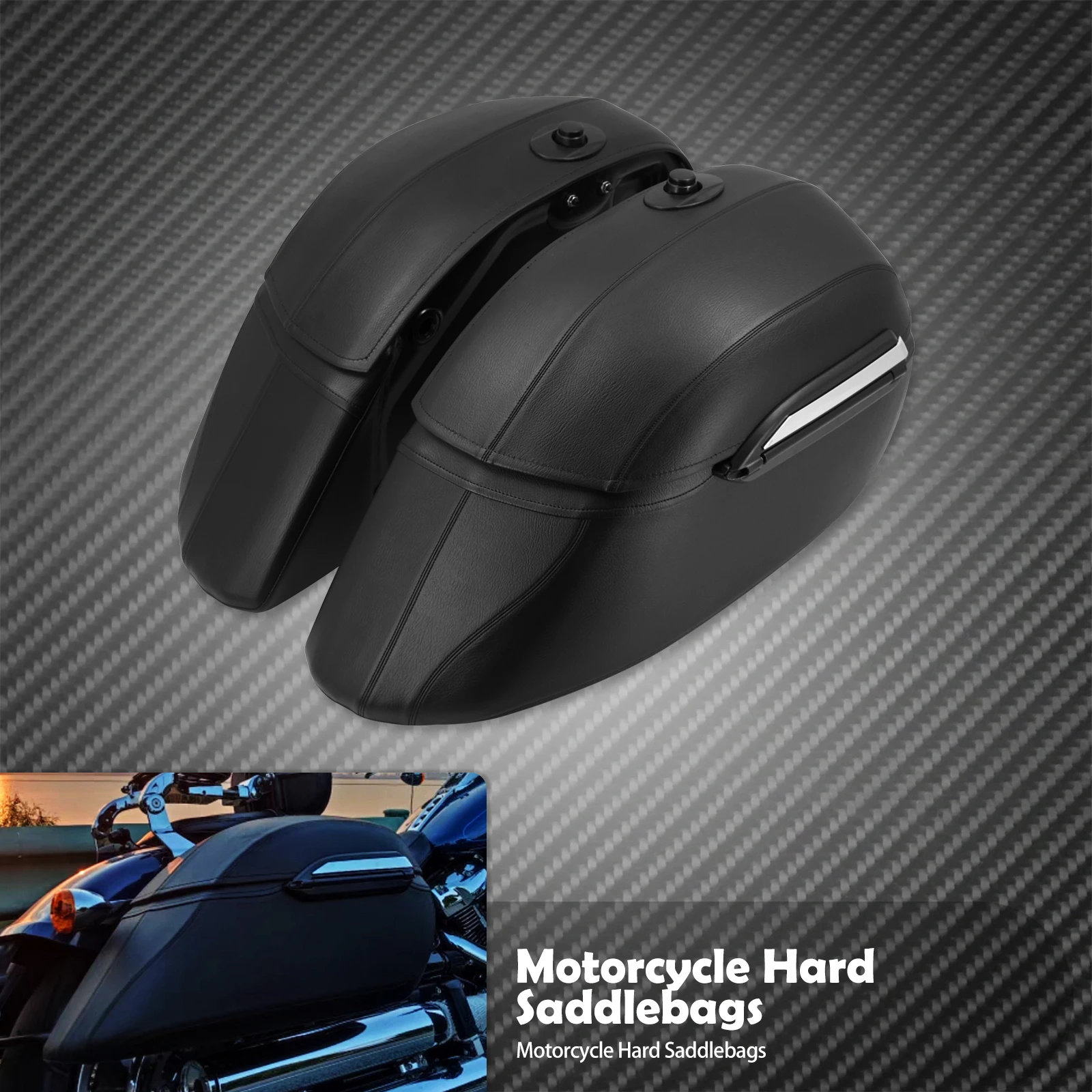 Motorfiets Harde Zakken Zadeltassen Kofferbak Bagage Zware Montagebeugel Kit Set Voor BMW Voor Honda Voor Harley Softail Touring