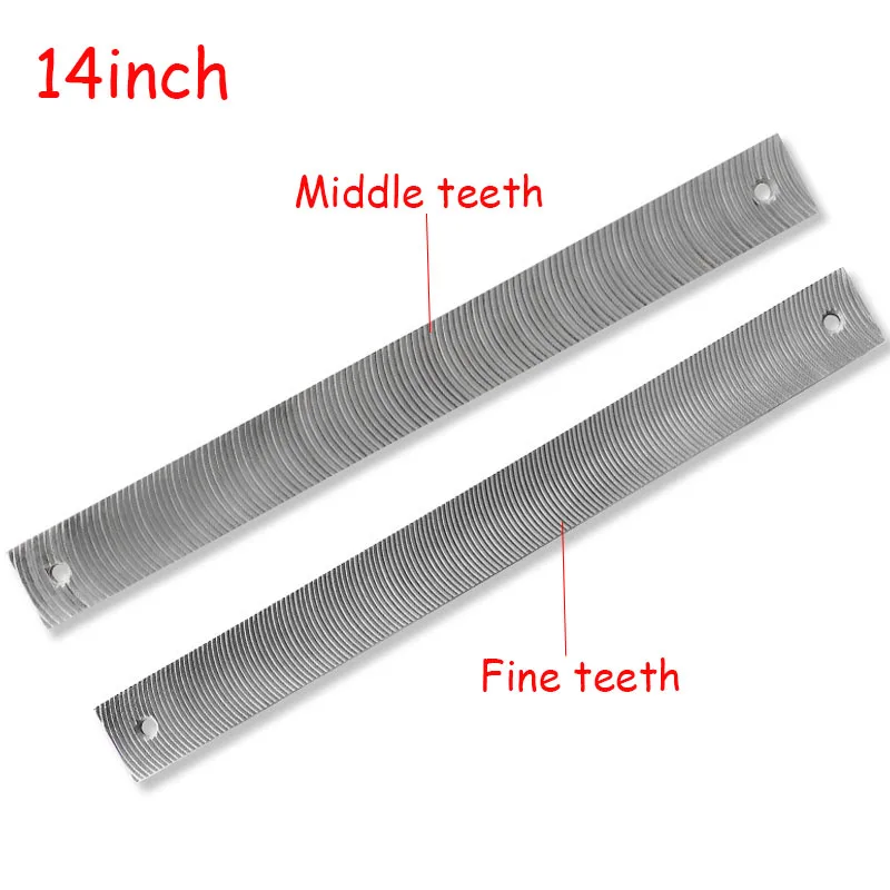 14\'\' Adjustable Frame Milled Tooth S/M Size File Elevator Guide Rail Planer Car Body Panel Polishing Files Automobile Repair Kit