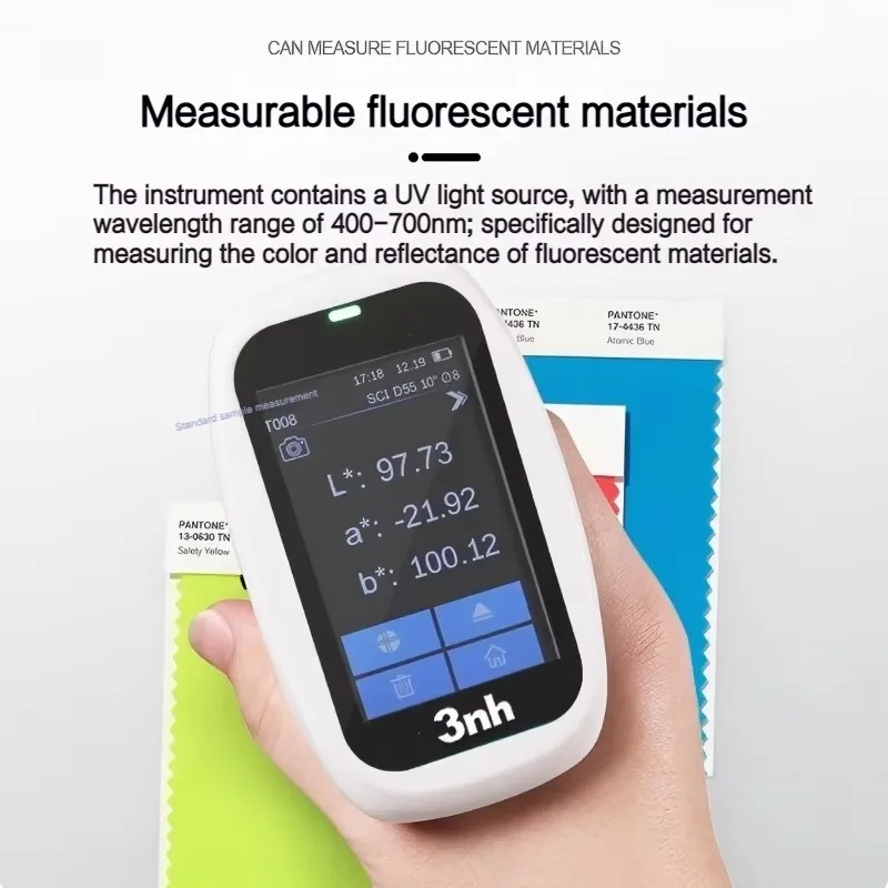 High Precision Portable Colorimeter PS210 Paint Coating Plastic Colorimeter PS110