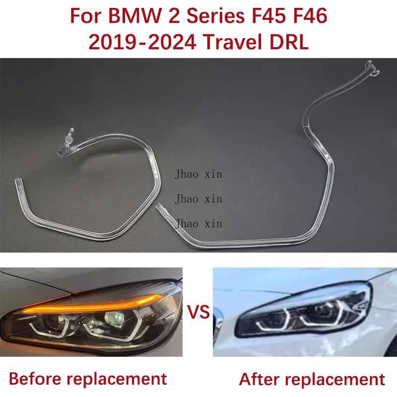 

Guide Strips For BMW 2 Series F45 F46 Touring 2019-2024 LED Light Source Module Angel Eye White Light Ballast Car DRL Guide Tube