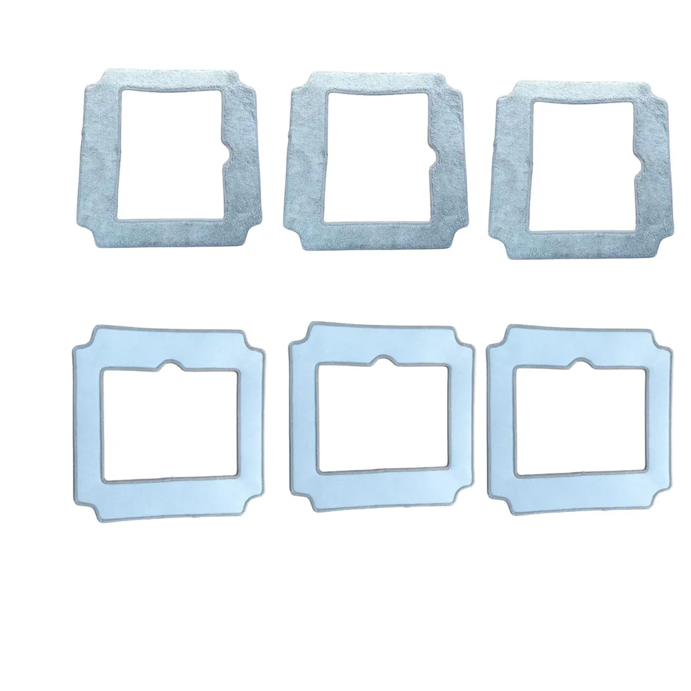 6pcs Window Cleaning Robot Mop Cloth Cleaning Rag Towel Dust Cloth Cleaning Cloth for LIECTROUX YW509