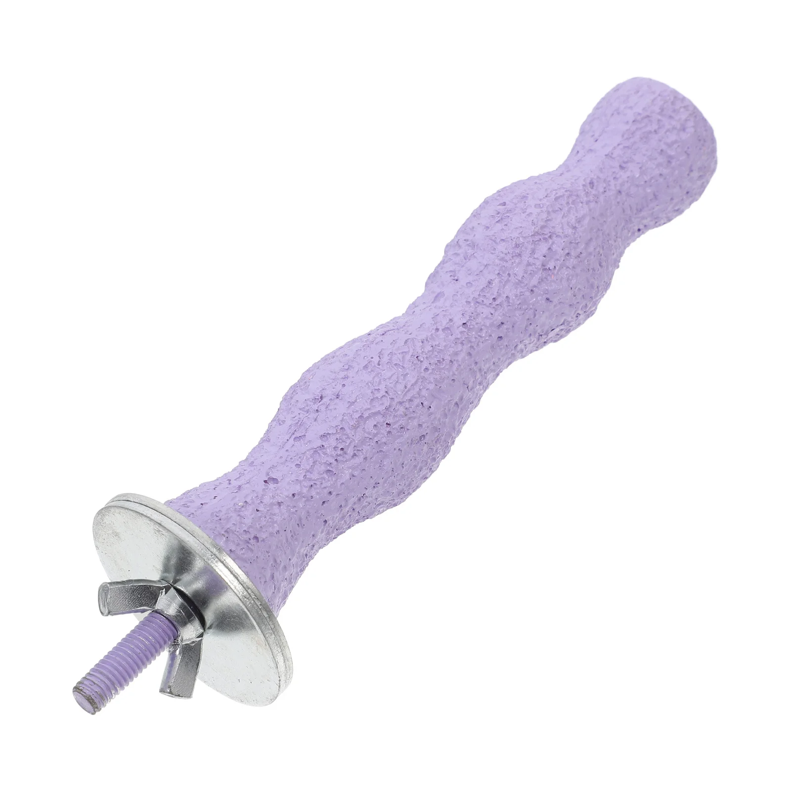 

Bird Perch 14Cm Natural Wood Sand Stick For Parrot Nail Grinding Foot Exercise For Medium Large Birds Cage