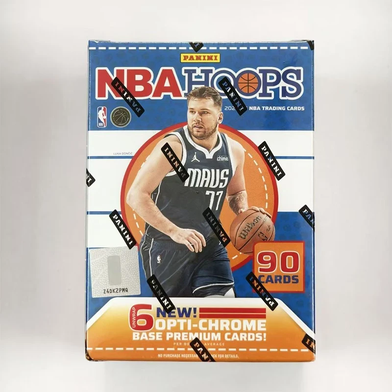 Caja Premium de Tarjetas de Baloncesto Panini NBA Hoops 2024-25, Colección Prizm Hoops Optic Signature - Tarjetas Coleccionables