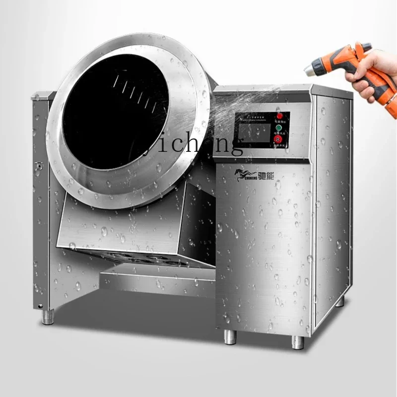 XL automatic cooking machine commercial large mixing wok roller frying machine