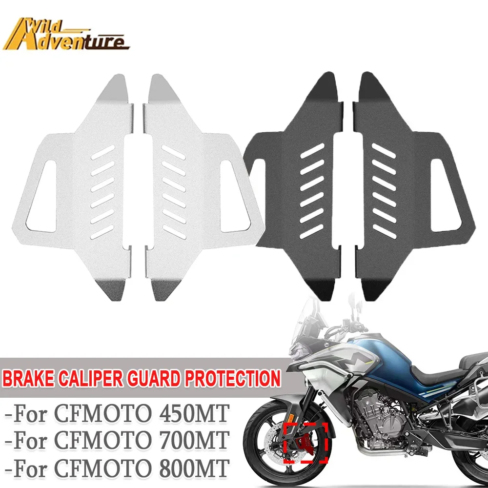 

Moto Accessories For CFMOTO 450MT 700MT 800MT MT 450 700 800 Front Wheel Disc Brake Caliper Guard Protection Cover Protector