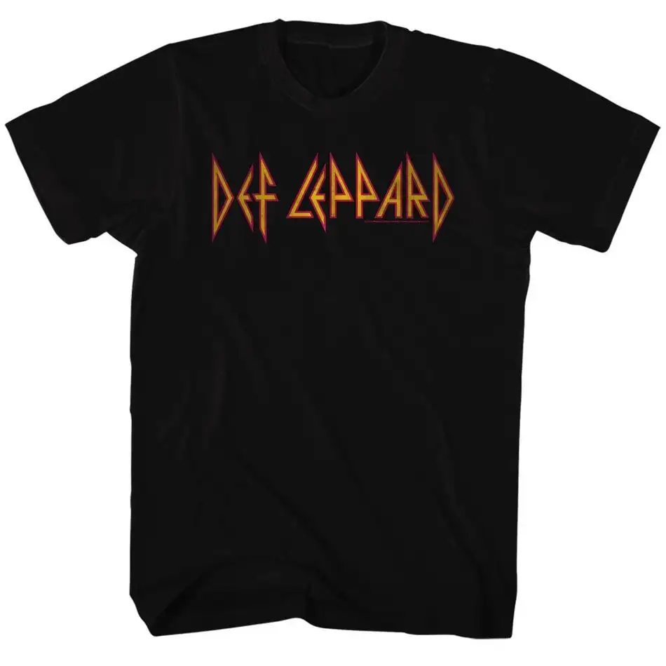 Camisetas con Estampado Gráfico del Poster Clásico de la Banda de Hard Rock Def Leppard 2026, Camisetas de Algodón para Hombre y Mujer, Prendas de Moda, Tops Extra Grandes