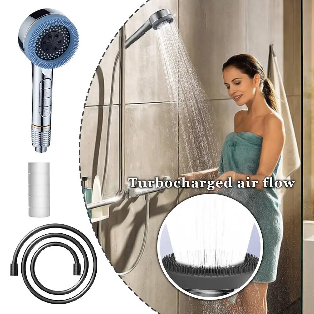 NEW Ultra High Pressure Handheld Shower 4 Modes Showerhead Massage Shower Head With Filter Water-saving Shower