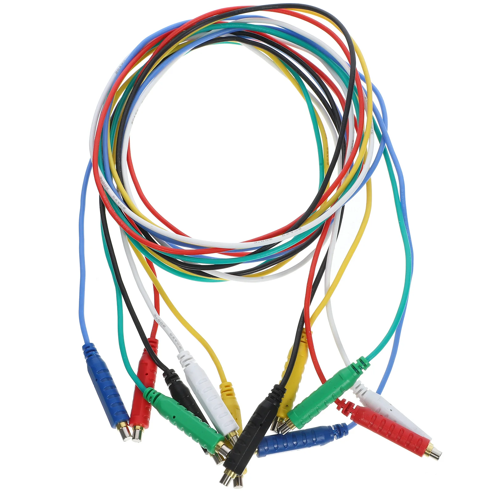 1Set Kabel Uji Magnetik 20awg Kabel Jumper Silikon Fleksibel untuk Pengujian Tegangan Rendah dan Multimeter