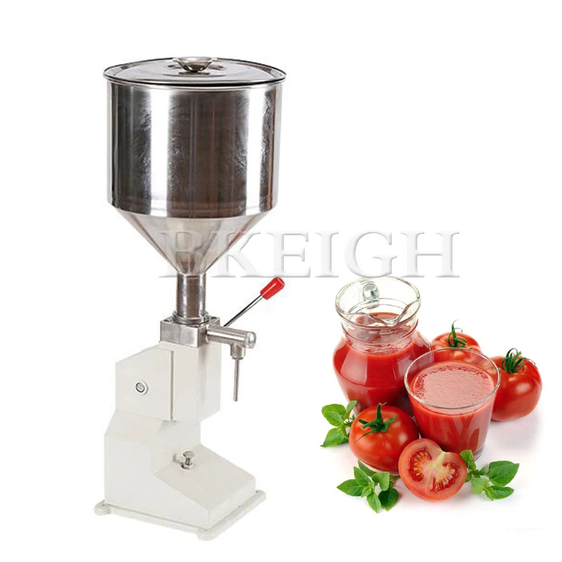 Manual 30ml Paste Filling Machine Small Capacity Pneumatic Perfume Packaging Machine