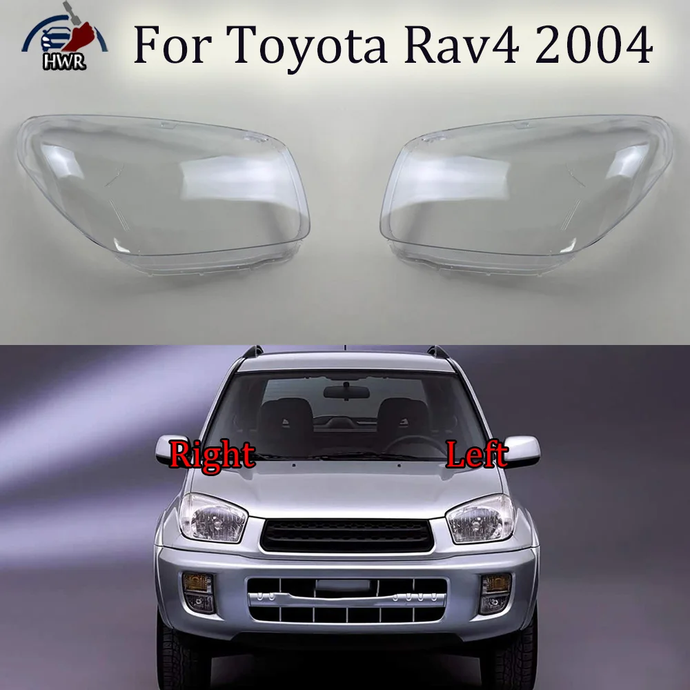 

For Toyota Rav4 2004 Front Headlight Cover Transparent Lamp Shade Headlamp Lamp Shell Replace Original Lampshade Plexiglass