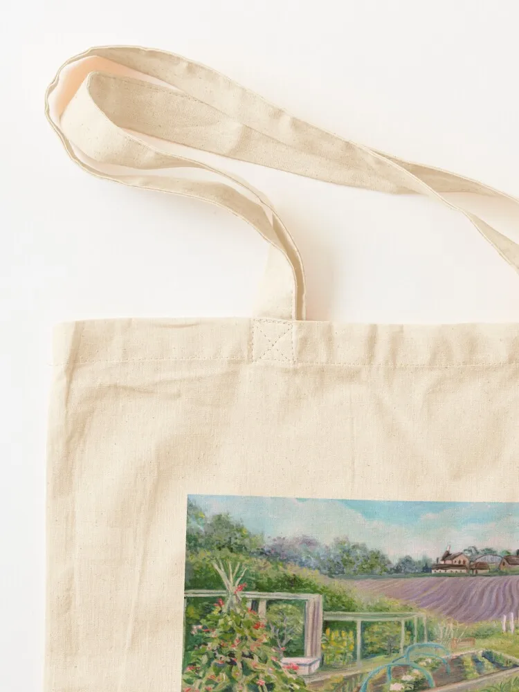 الهروب إلى Allotment' بواسطة Sonia Finch Tote Bag حقيبة تسوق محمولة قماش حمل أكياس التسوق أكياس عربة التسوق