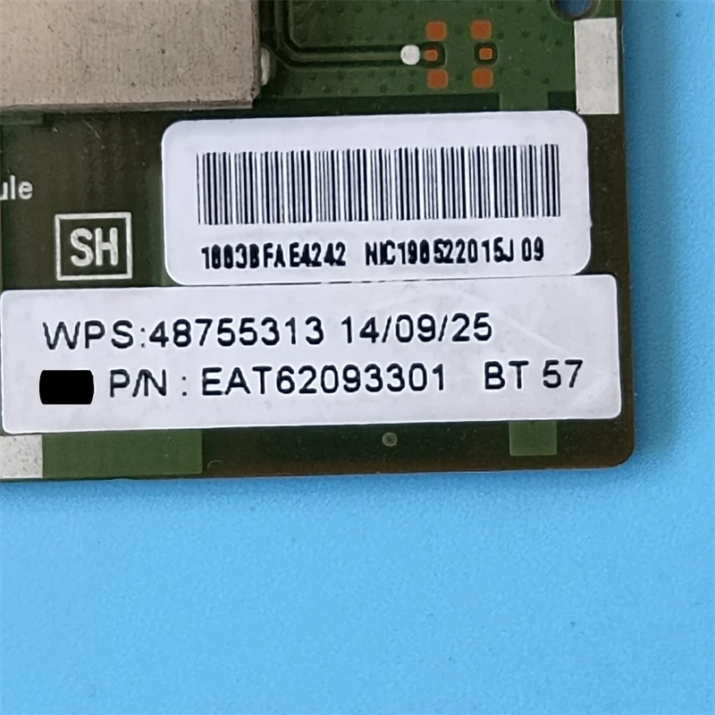 LGSBW41 EAT62093301ทดสอบที่ดีสำหรับ47LB650V 55LF632V 55UF6807 49UF695V 55UB830V สัญญาณไวไฟอะแดปเตอร์ LAN ไร้สายบลูทูธแบบแยกส่วน