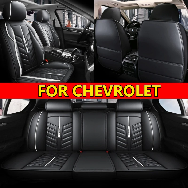 

FOR CHEVROLET Car seat cover PU leather comfortable waist high-end full set 5-seat full wrap four seasons seat cover