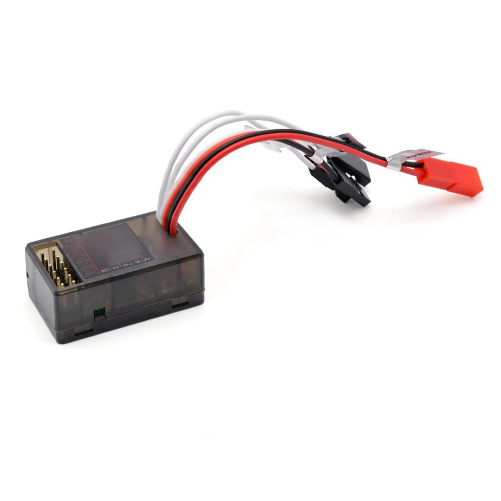 Geborstelde Motor Speed Controller 10A Geborsteld RC ESC 2 s/3 s Dual Way Brake LED Controle voor 1/28 1/24 RC Auto Model